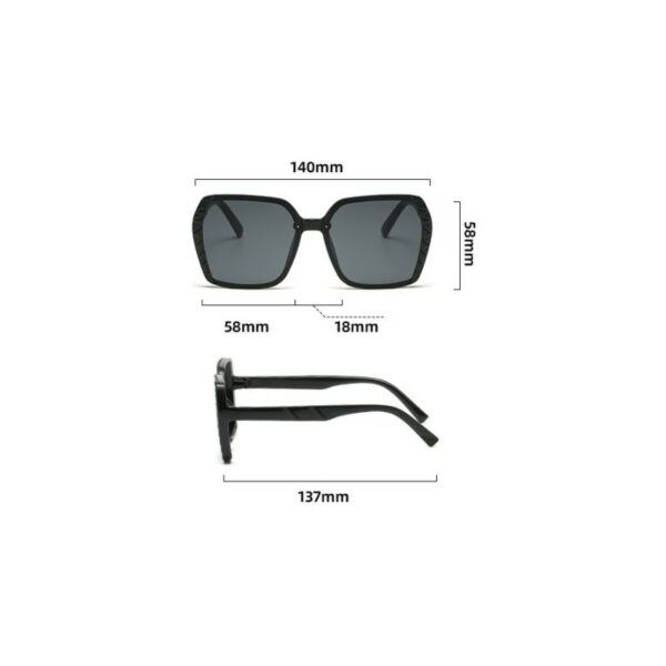 Okulary przeciwsłoneczne elegant RÓŻ - obrazek 4