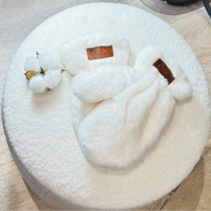 Puchate rękawiczki/różne kolory